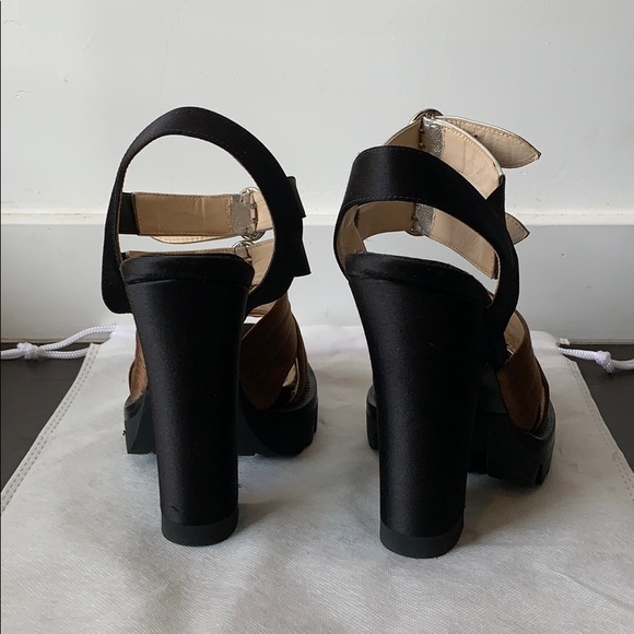 Prada Ankle Strap Platform Sandals - Picture 6 of 8